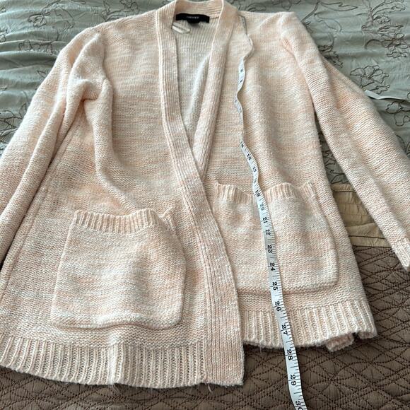 Forever 21 | Peach Colored Open Front Sweater Size S - Picture 9 of 10